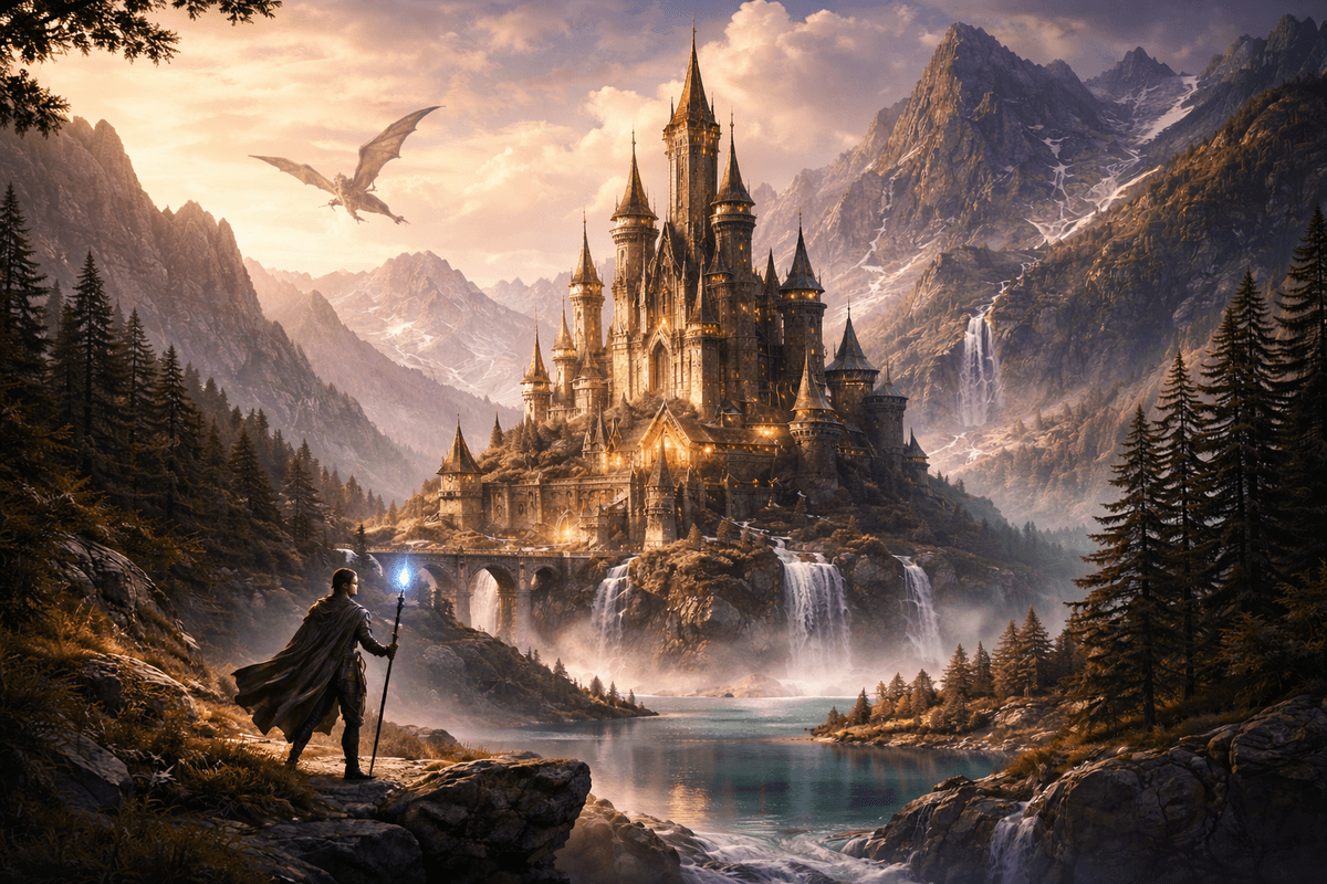 High Fantasy AI stories