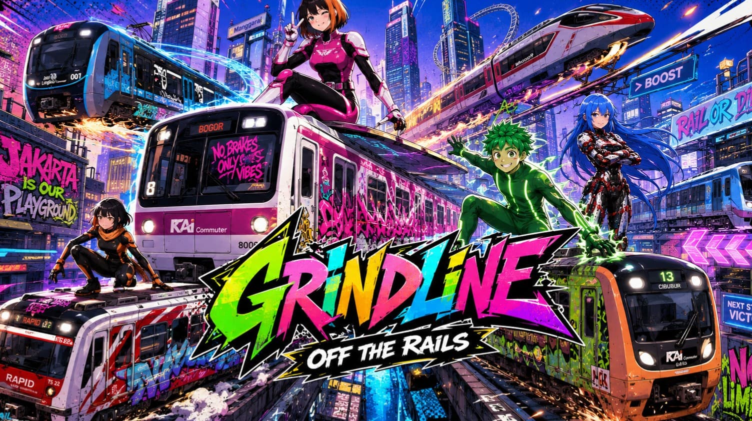 GRINDLINE • OFF THE RAILS