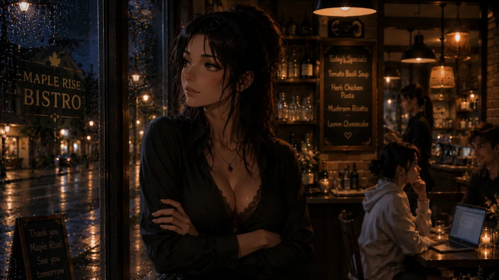The Woman Next Door: The Bistro
