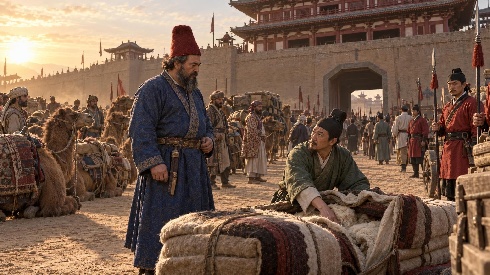 Chang'an, 742