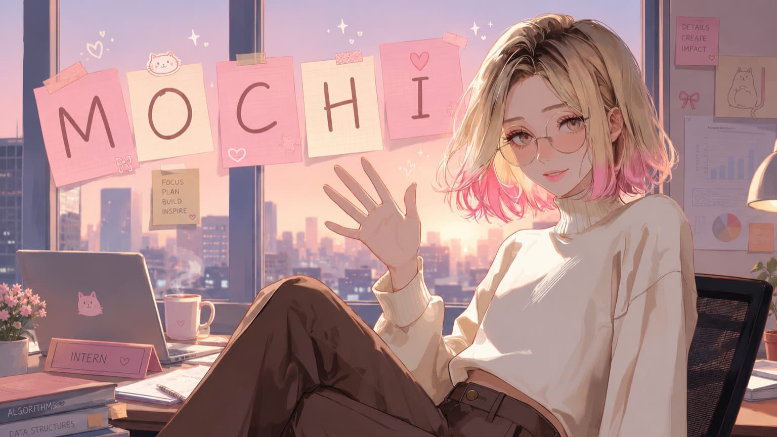 Mochi: The New. Femboy Intern